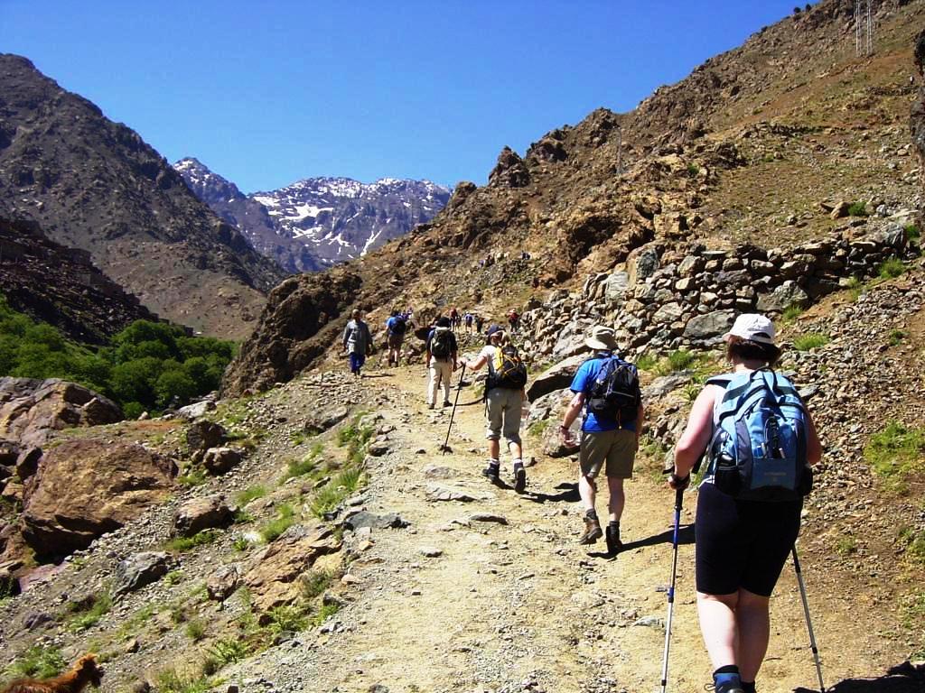 04 days Atlas Mountains hiking tour from Marrakech in Morocco