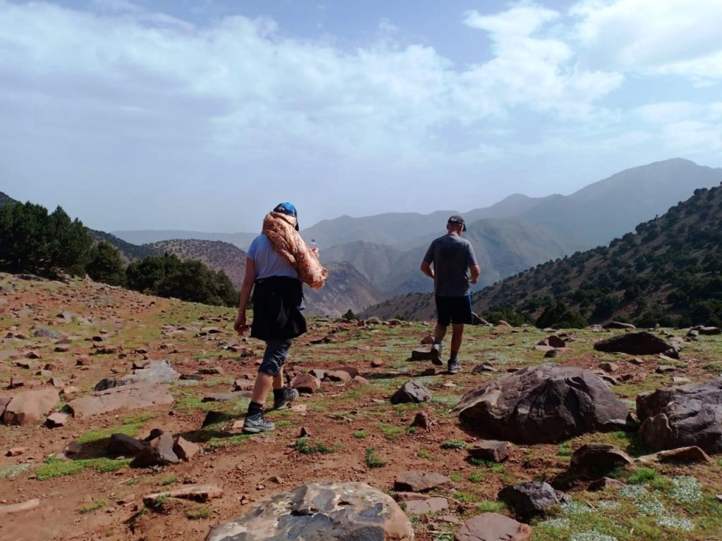 06 days hiking tours to Atlas Mountains from Marrakech in Morocco