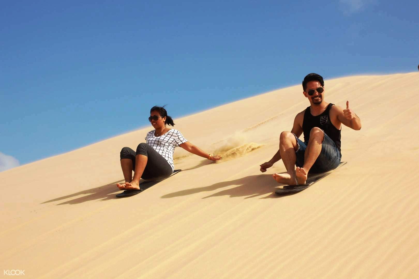 Morocco sand boarding tours in Zagora desert 
