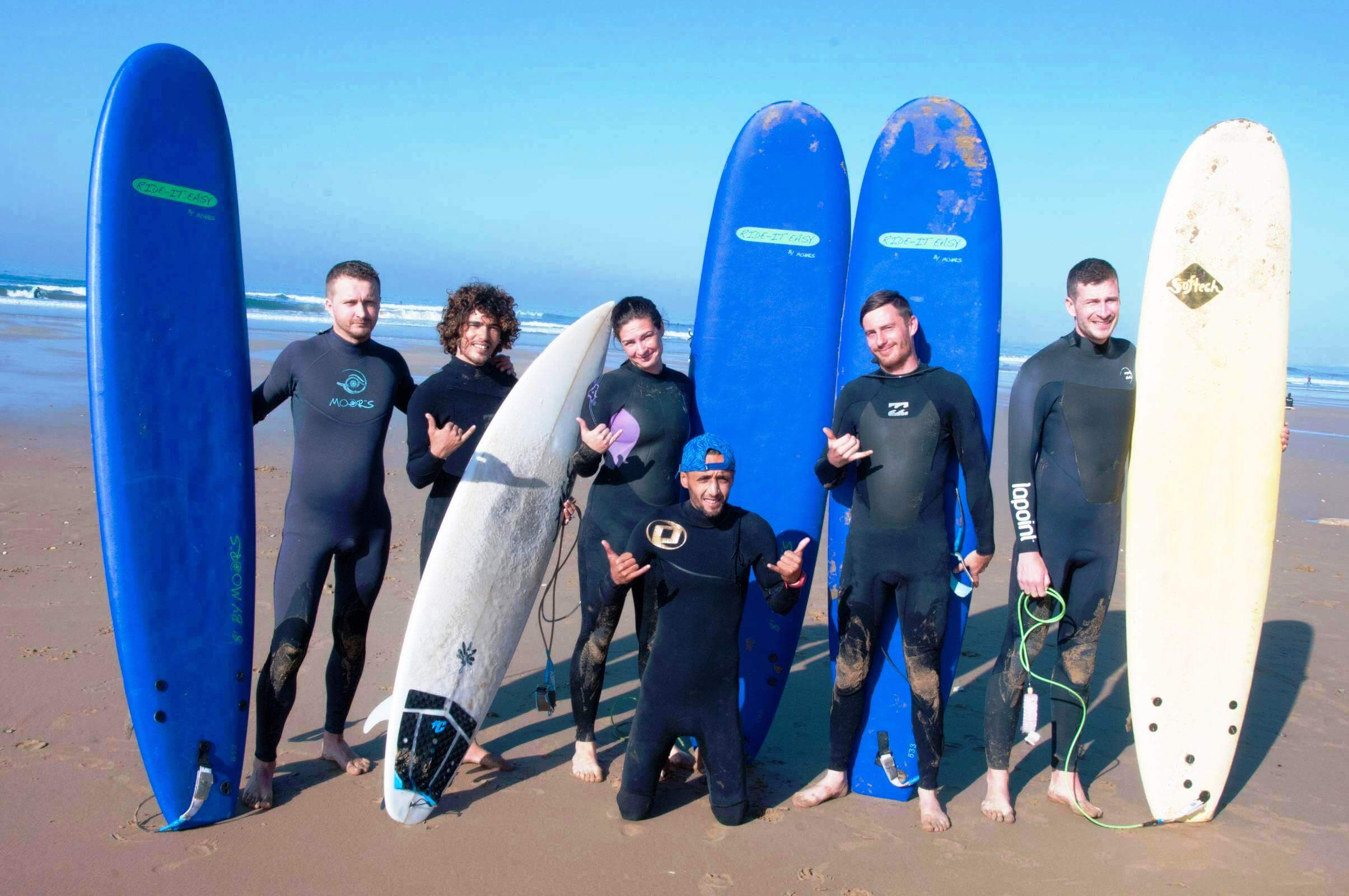 Morocco surfing tours in Agadir beaches to enjoy the waves of Taghazout