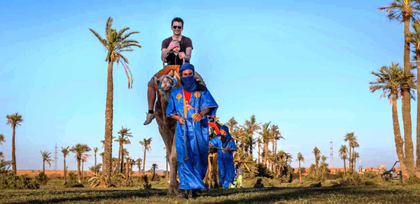 camel ride in marrakech