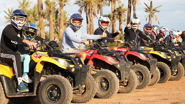 Quad biking tour in the palm groves of Marrakech
