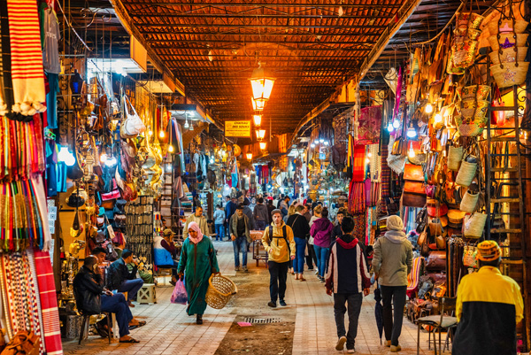 shopping tour in marrakech